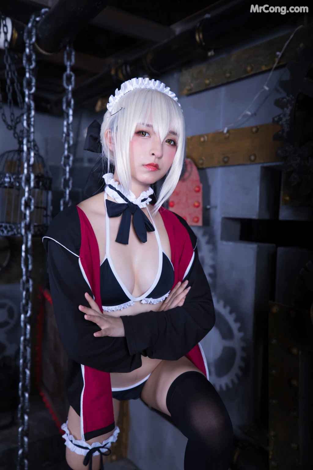 Coser@神楽坂真冬 Vol.008: 绝对服从 (150 photos)