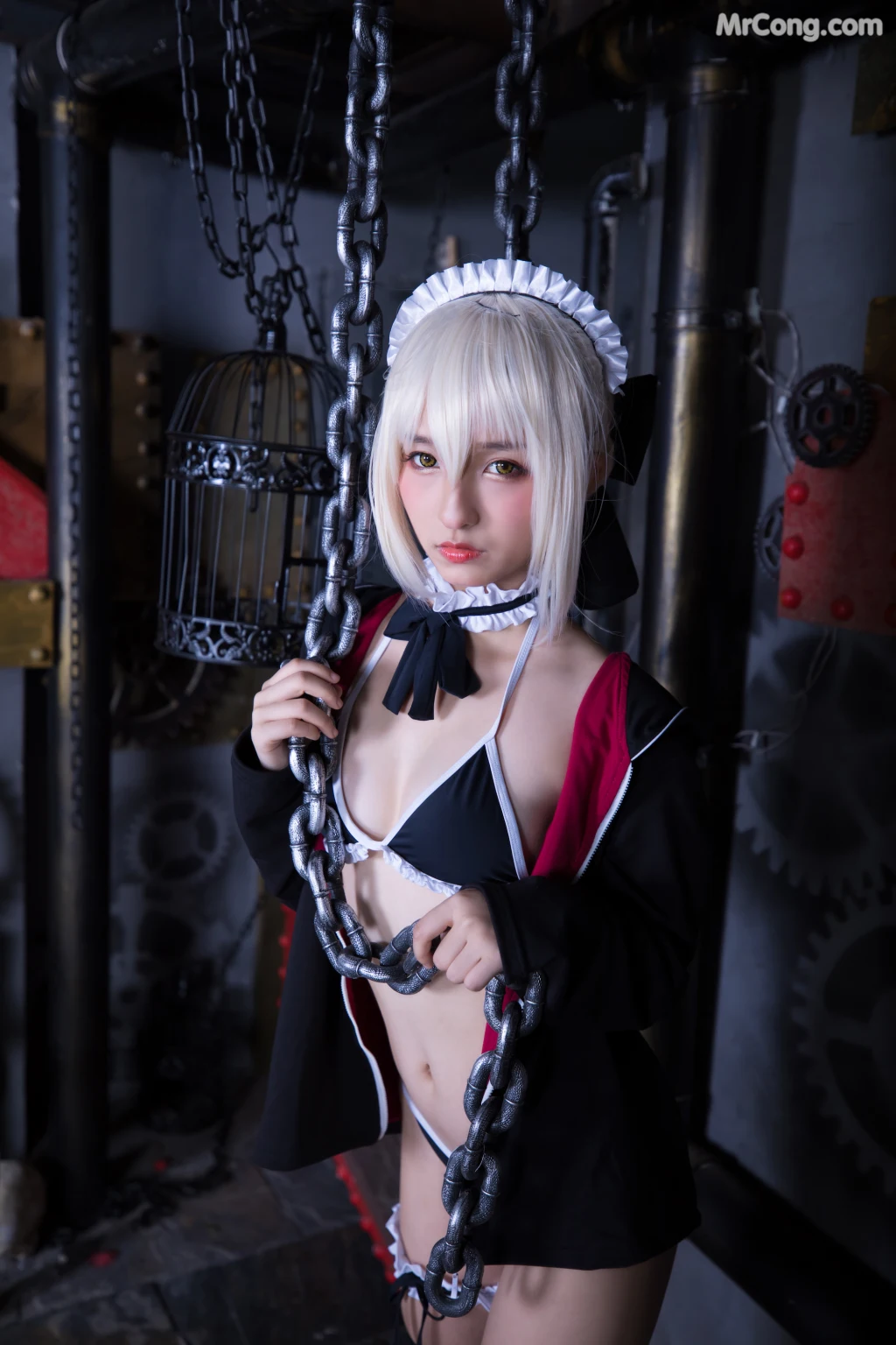 Coser@神楽坂真冬 Vol.008: 绝对服从 (150 photos) – Page 4