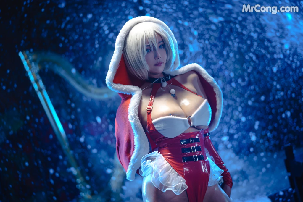 Coser@Xia Xiao Qiu Qiu Qiu (夏小秋秋秋) No.015: 暗黑圣诞童话 (44 photos)