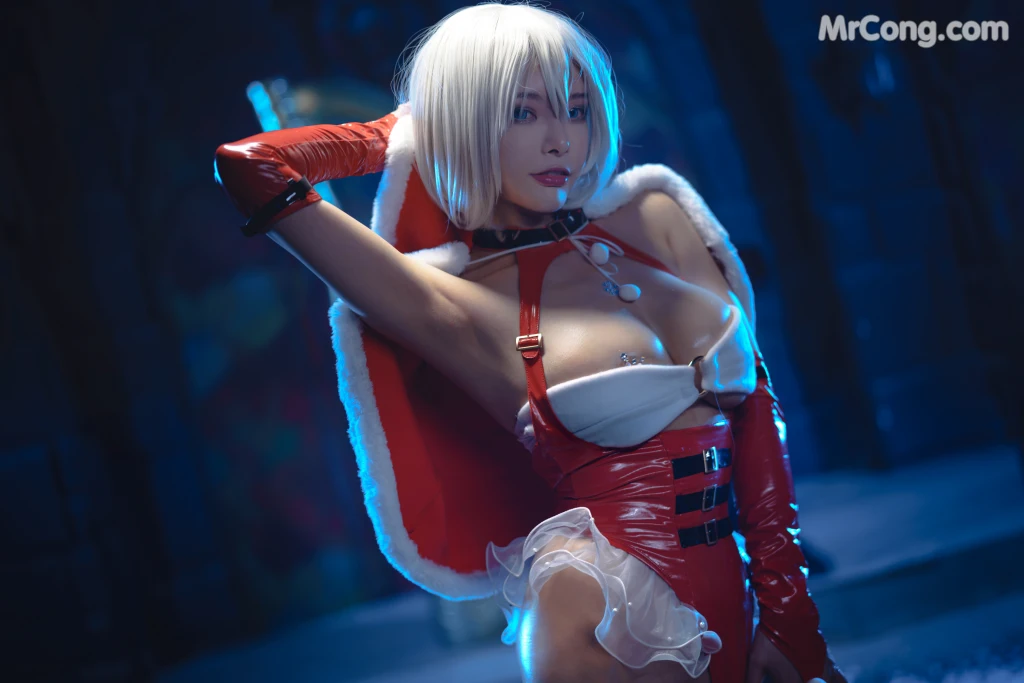 Coser@Xia Xiao Qiu Qiu Qiu (夏小秋秋秋) No.015: 暗黑圣诞童话 (44 photos)