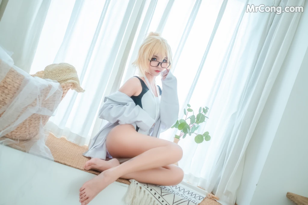 Coser@蠢沫沫 (chunmomo) Vol.040: 贞德 (40 photos)