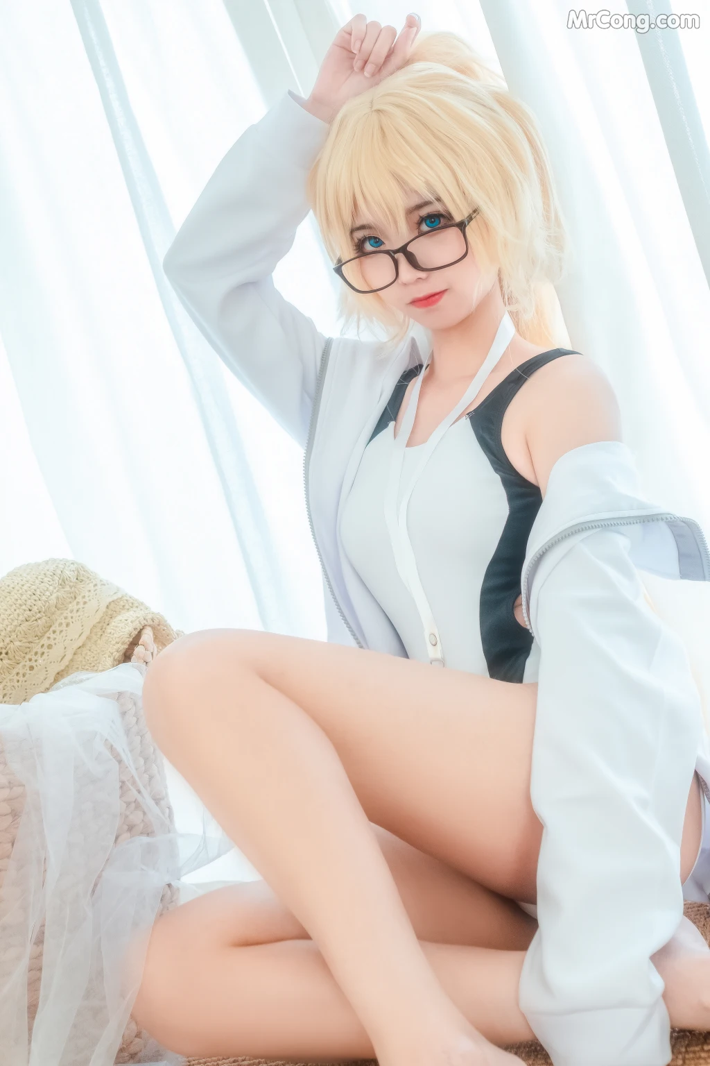 Coser@蠢沫沫 (chunmomo) Vol.040: 贞德 (40 photos)
