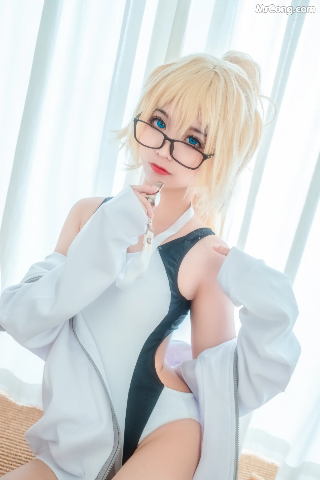 Coser@蠢沫沫 (chunmomo) Vol.040: 贞德 (40 photos)
