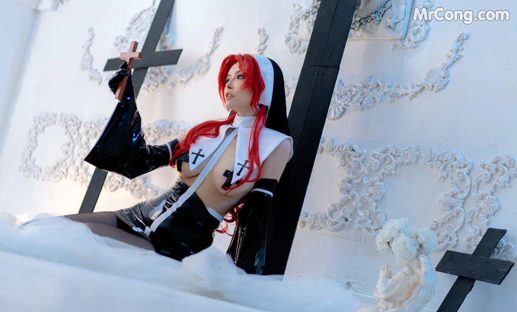 Coser@Xia Xiao Qiu Qiu Qiu (夏小秋秋秋) No.022: 红发修女 (12 photos) – Page 2