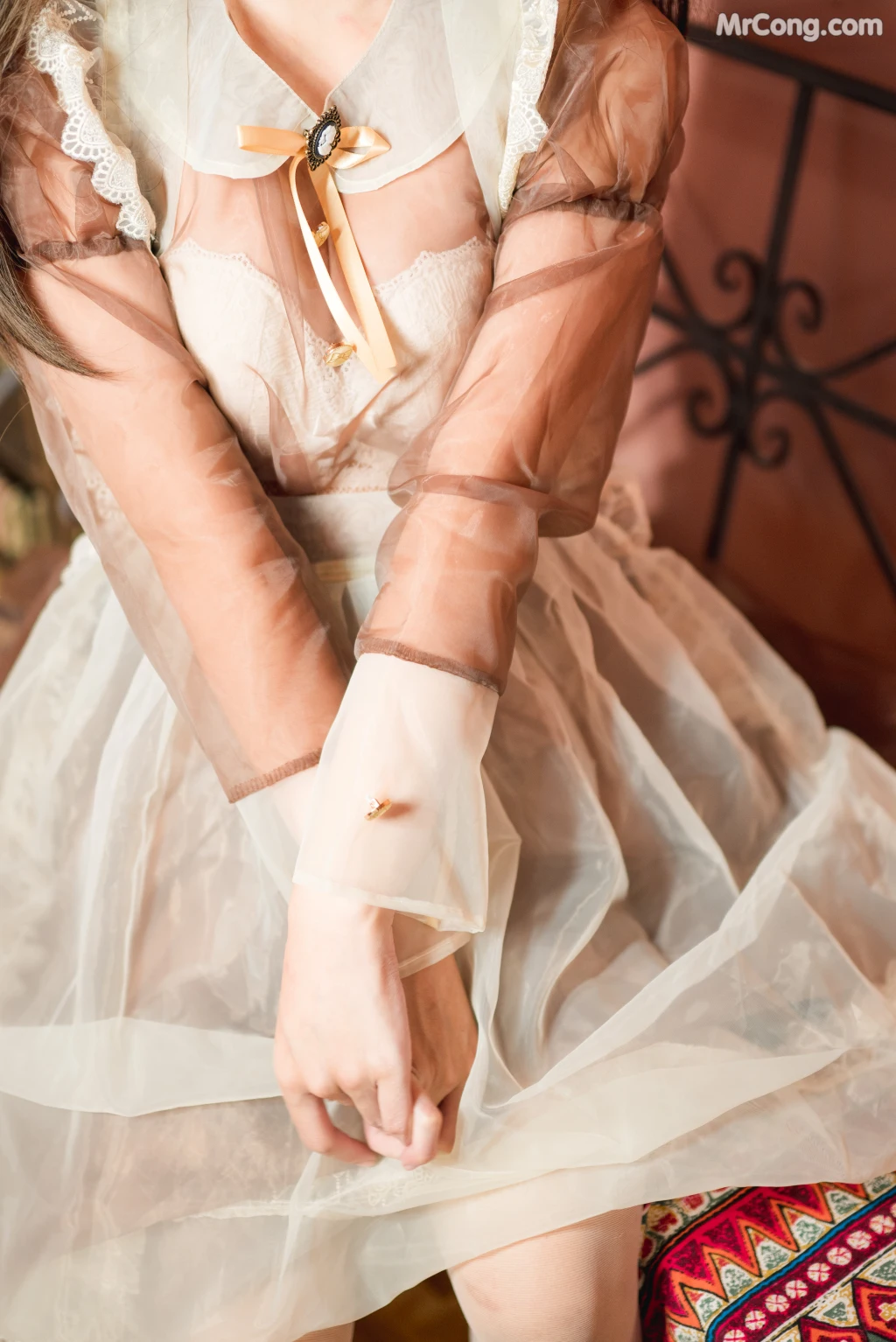 Coser@蠢沫沫 (chunmomo) Vol.042: 棕透明女仆 (61 photos) – Page 4