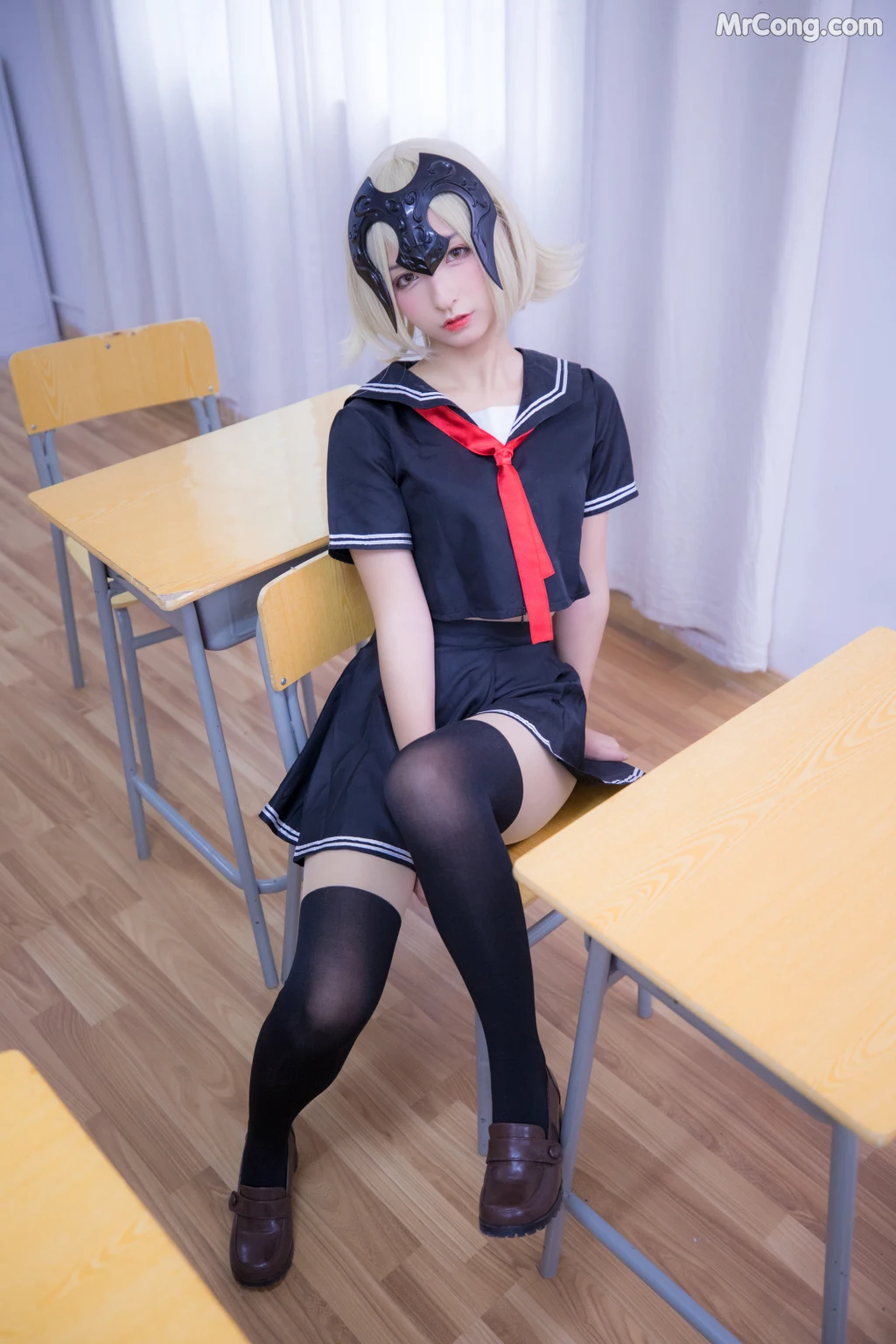 Coser@神楽坂真冬 Vol.013: 放课后领域 学园黑贞 (154 photos) – Page 2