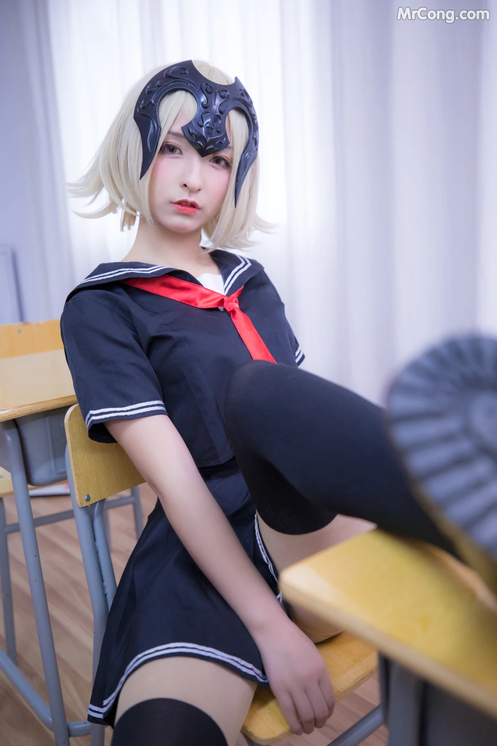 Coser@神楽坂真冬 Vol.013: 放课后领域 学园黑贞 (154 photos) – Page 2