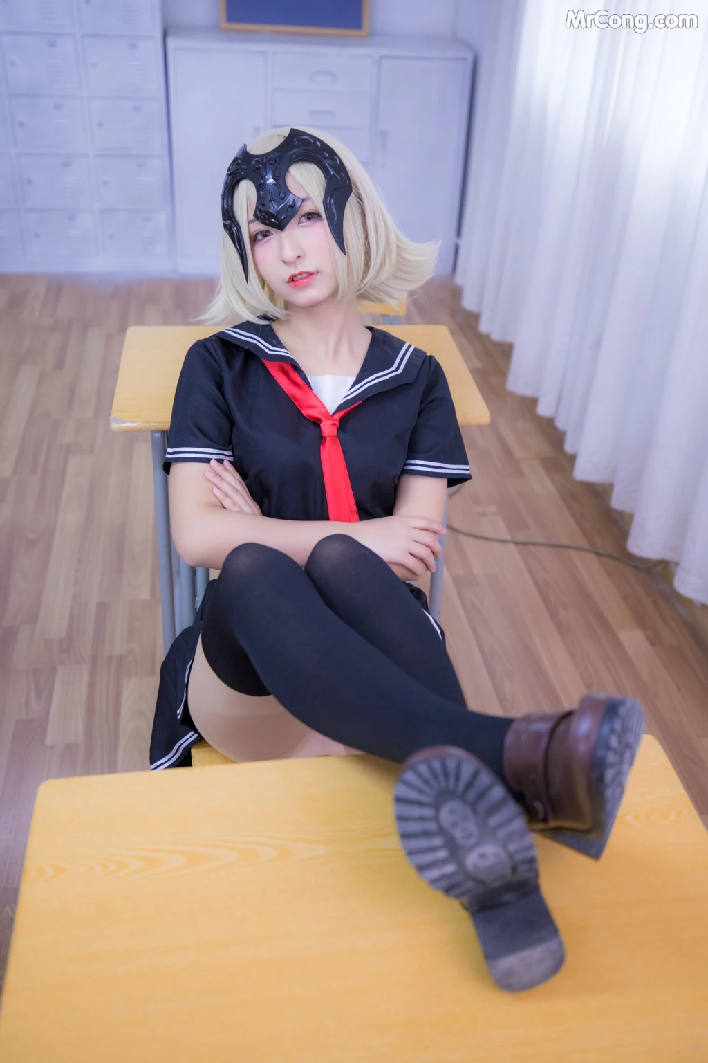 Coser@神楽坂真冬 Vol.013: 放课后领域 学园黑贞 (154 photos) – Page 2