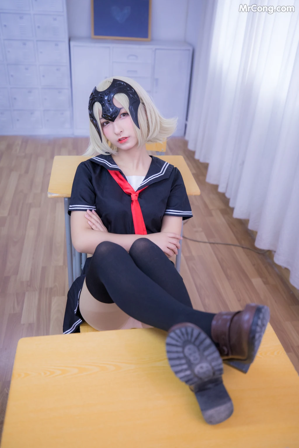 Coser@神楽坂真冬 Vol.013: 放课后领域 学园黑贞 (154 photos) – Page 2