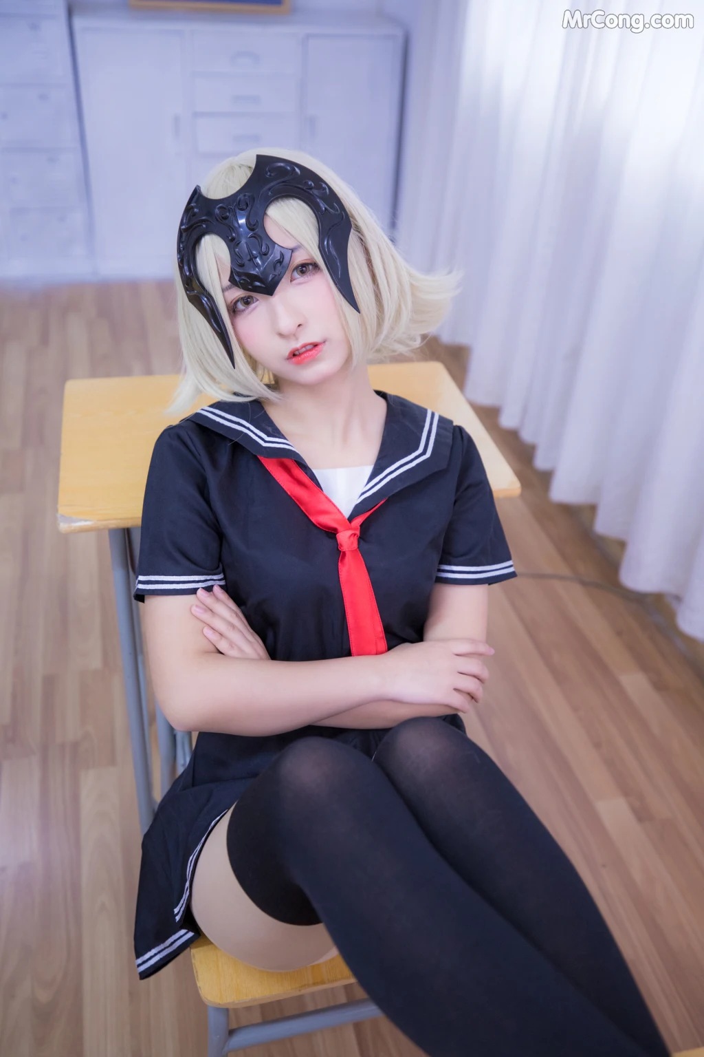 Coser@神楽坂真冬 Vol.013: 放课后领域 学园黑贞 (154 photos) – Page 3