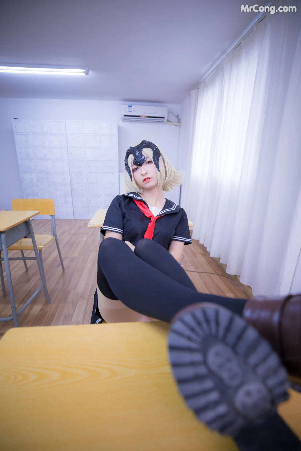 Coser@神楽坂真冬 Vol.013: 放课后领域 学园黑贞 (154 photos) – Page 3