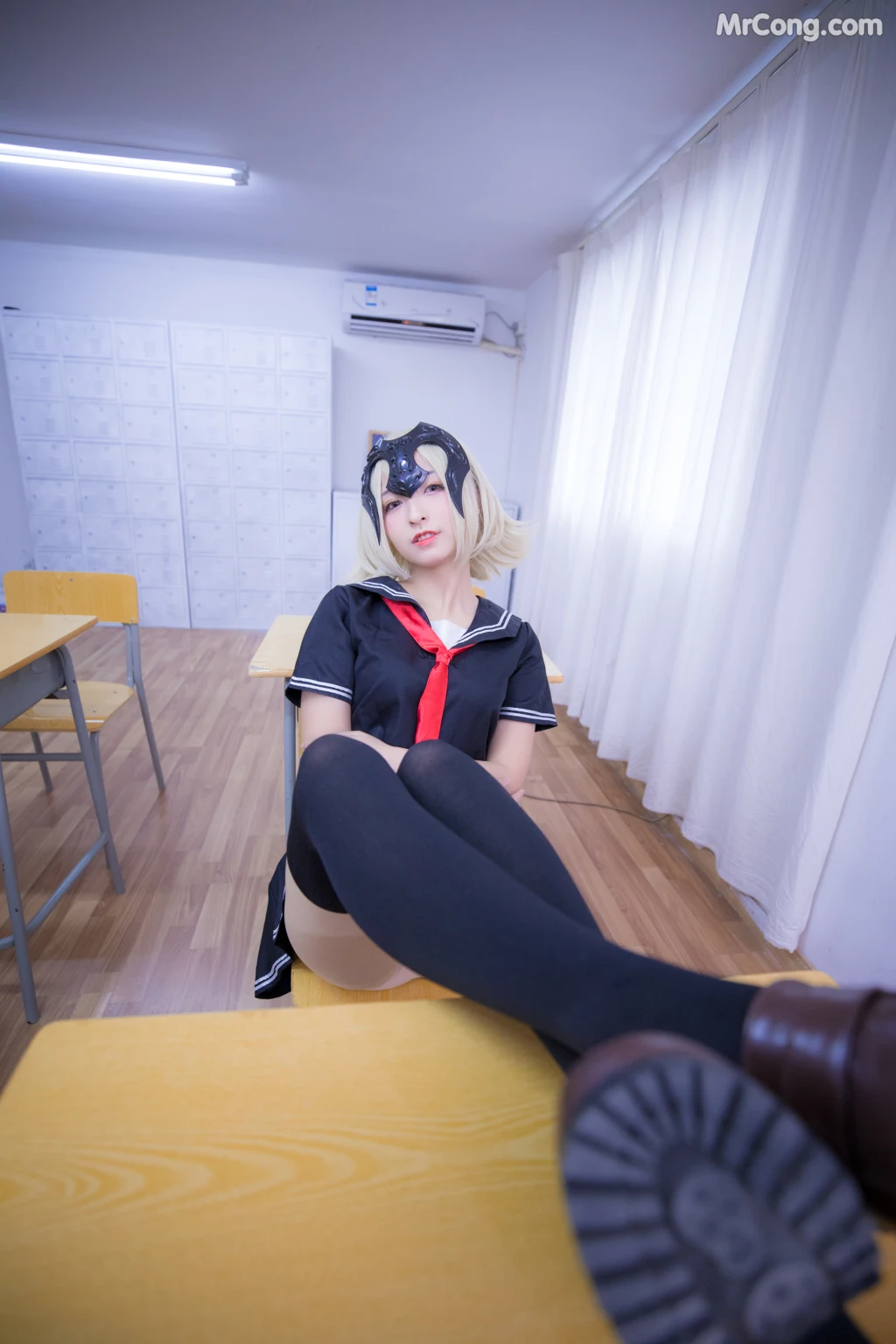 Coser@神楽坂真冬 Vol.013: 放课后领域 学园黑贞 (154 photos) – Page 3