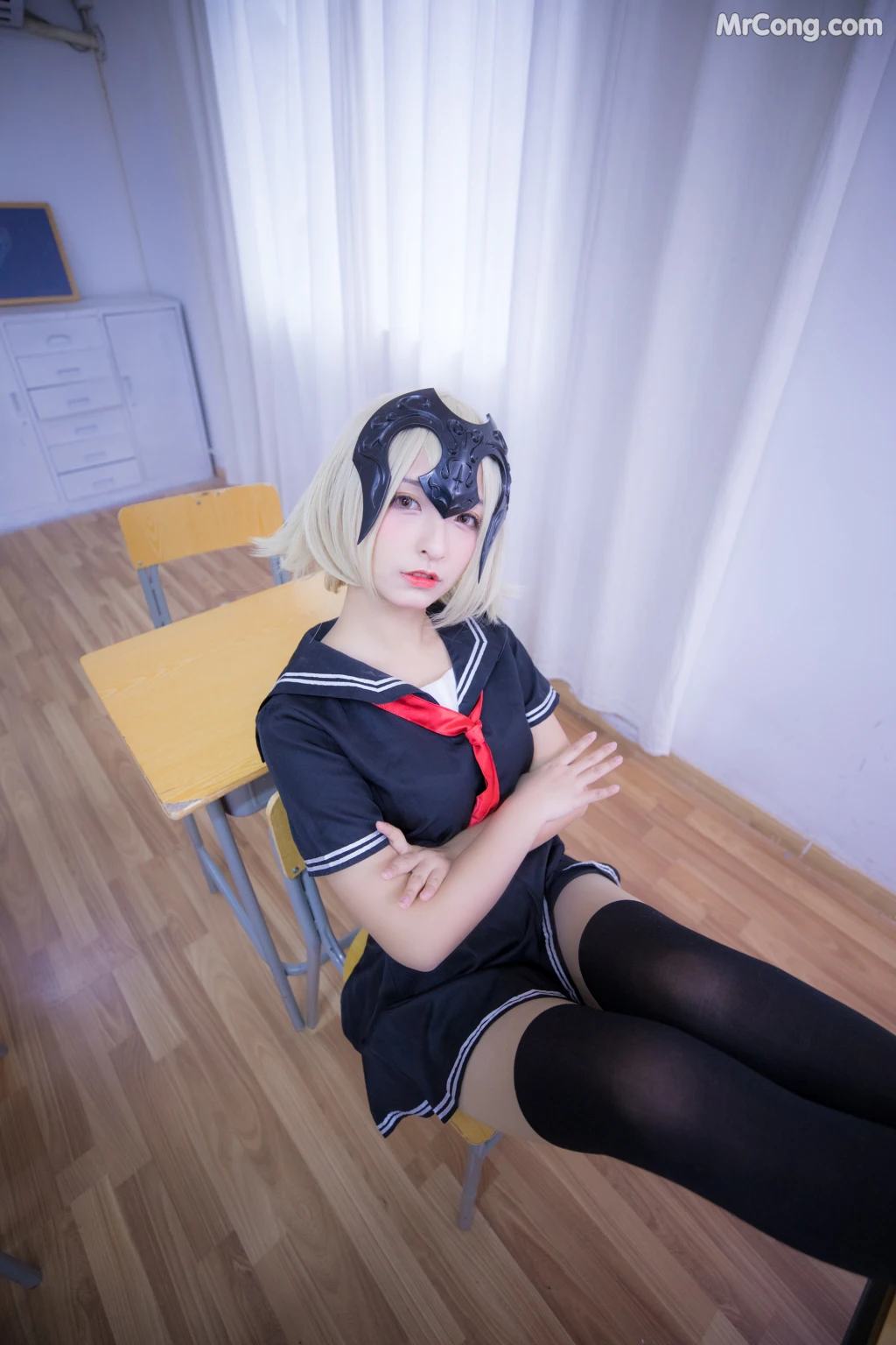 Coser@神楽坂真冬 Vol.013: 放课后领域 学园黑贞 (154 photos) – Page 3