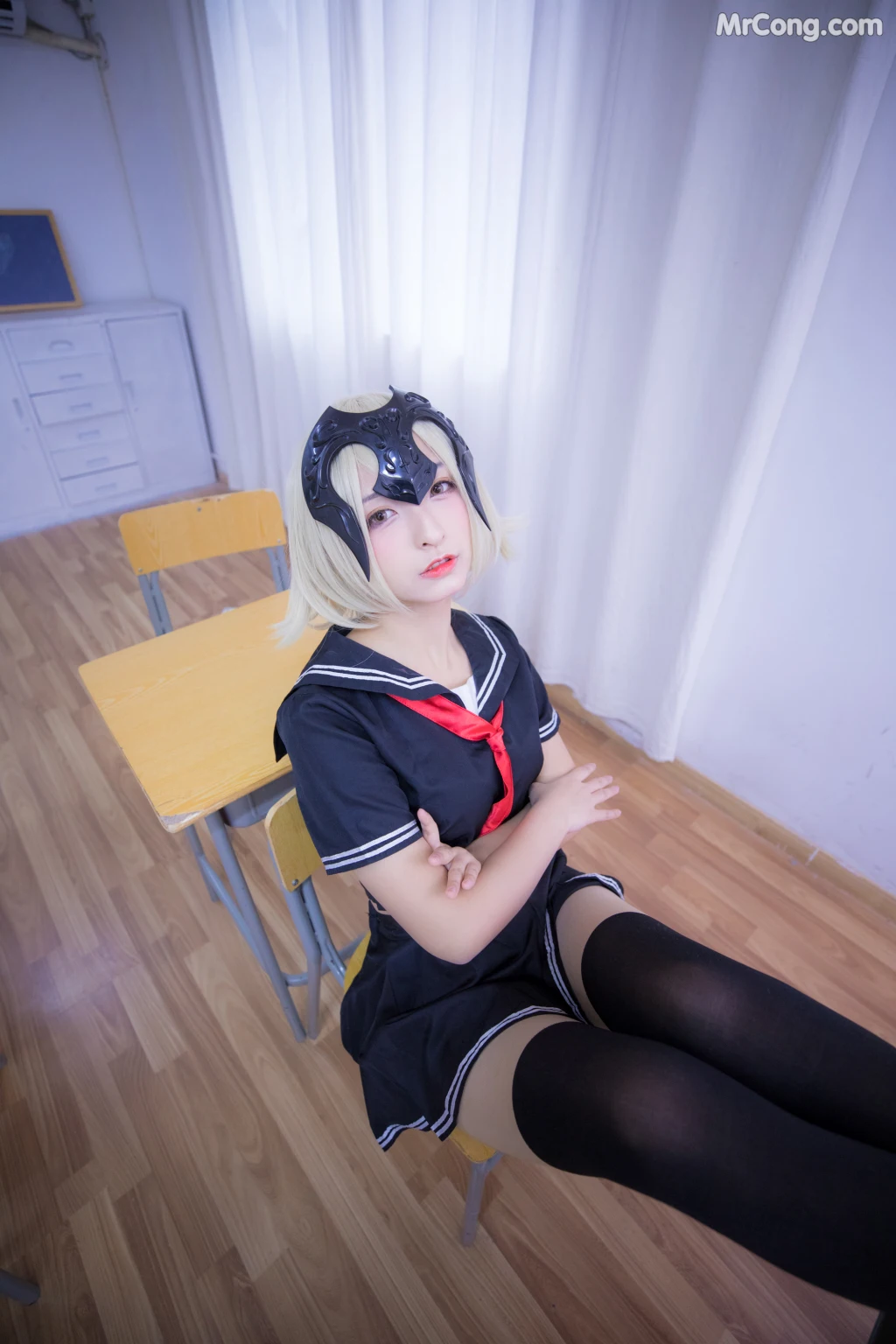 Coser@神楽坂真冬 Vol.013: 放课后领域 学园黑贞 (154 photos) – Page 3