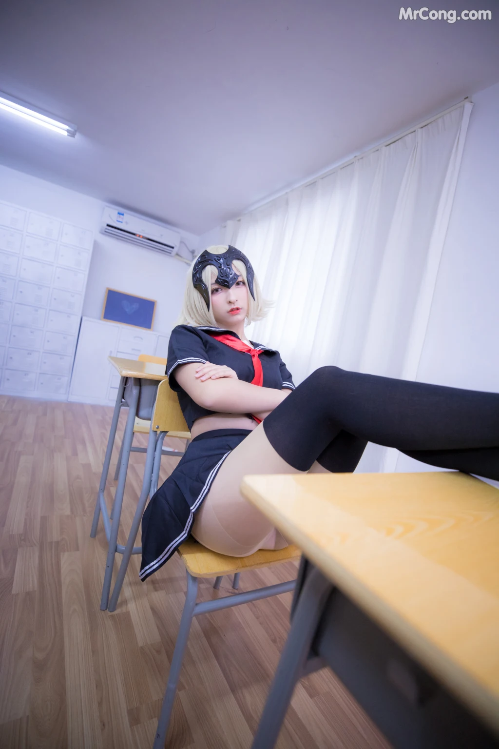 Coser@神楽坂真冬 Vol.013: 放课后领域 学园黑贞 (154 photos) – Page 4