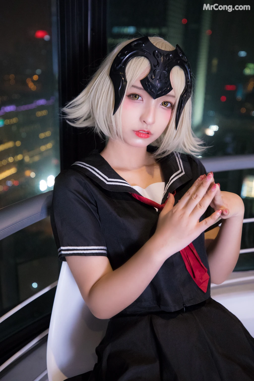 Coser@神楽坂真冬 Vol.013: 放课后领域 学园黑贞 (154 photos) – Page 4