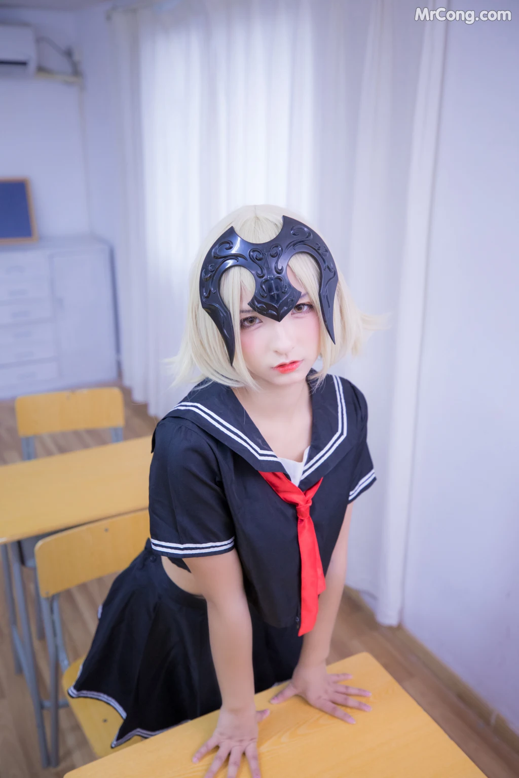 Coser@神楽坂真冬 Vol.013: 放课后领域 学园黑贞 (154 photos) – Page 4
