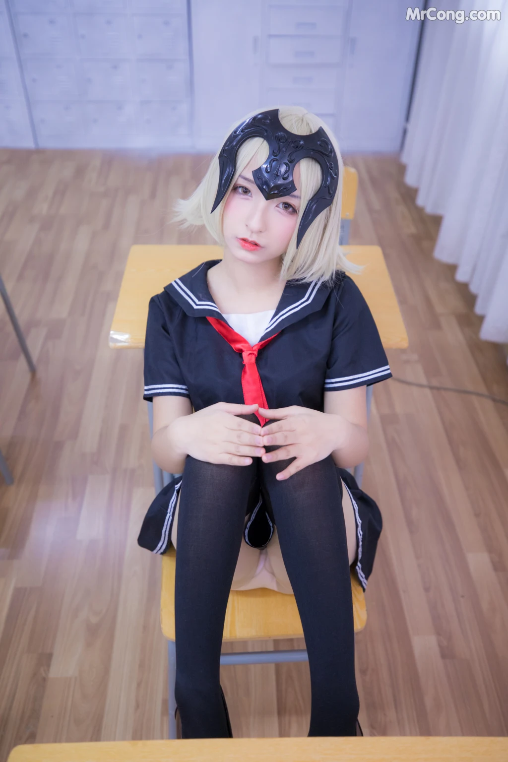 Coser@神楽坂真冬 Vol.013: 放课后领域 学园黑贞 (154 photos) – Page 4