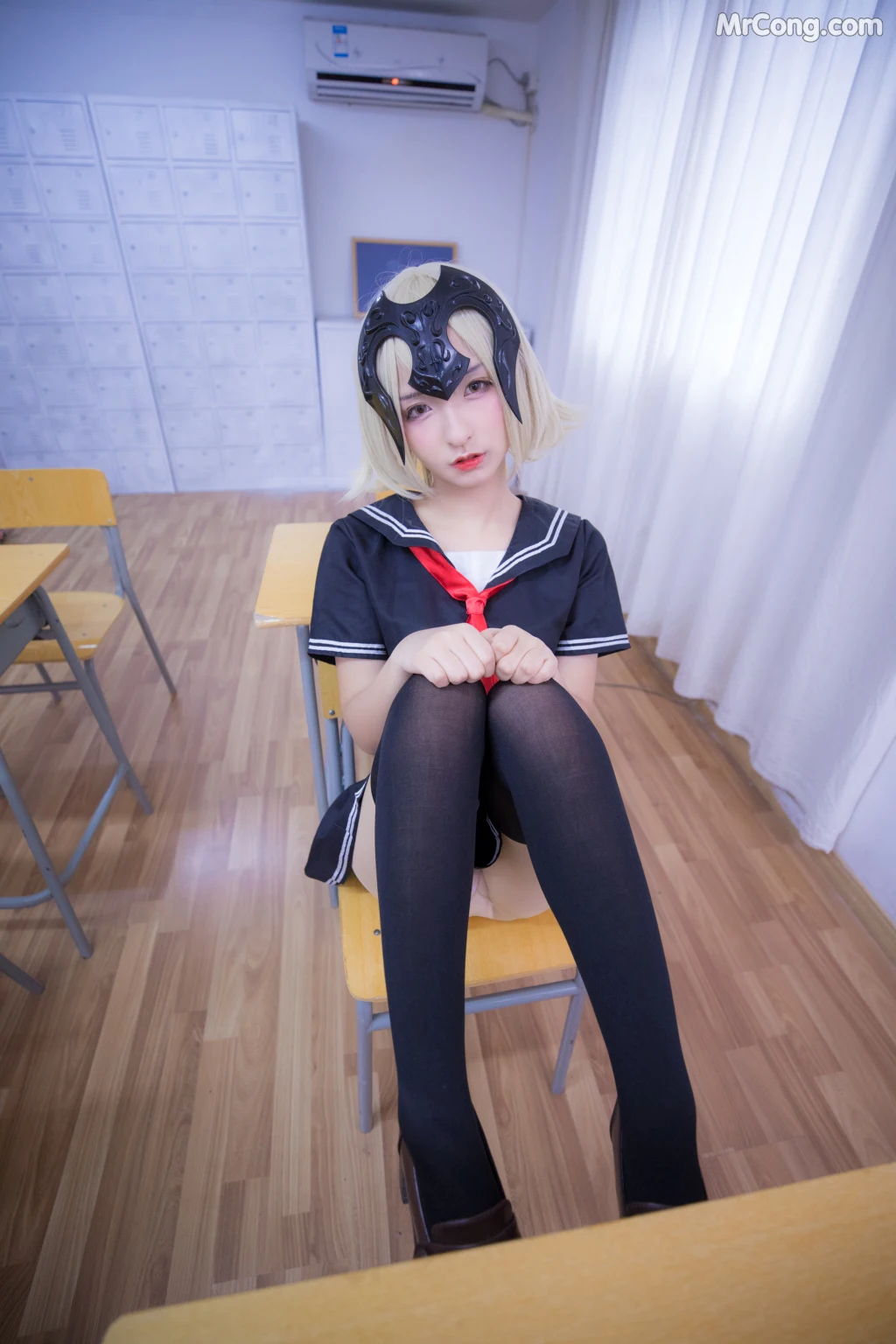 Coser@神楽坂真冬 Vol.013: 放课后领域 学园黑贞 (154 photos) – Page 4