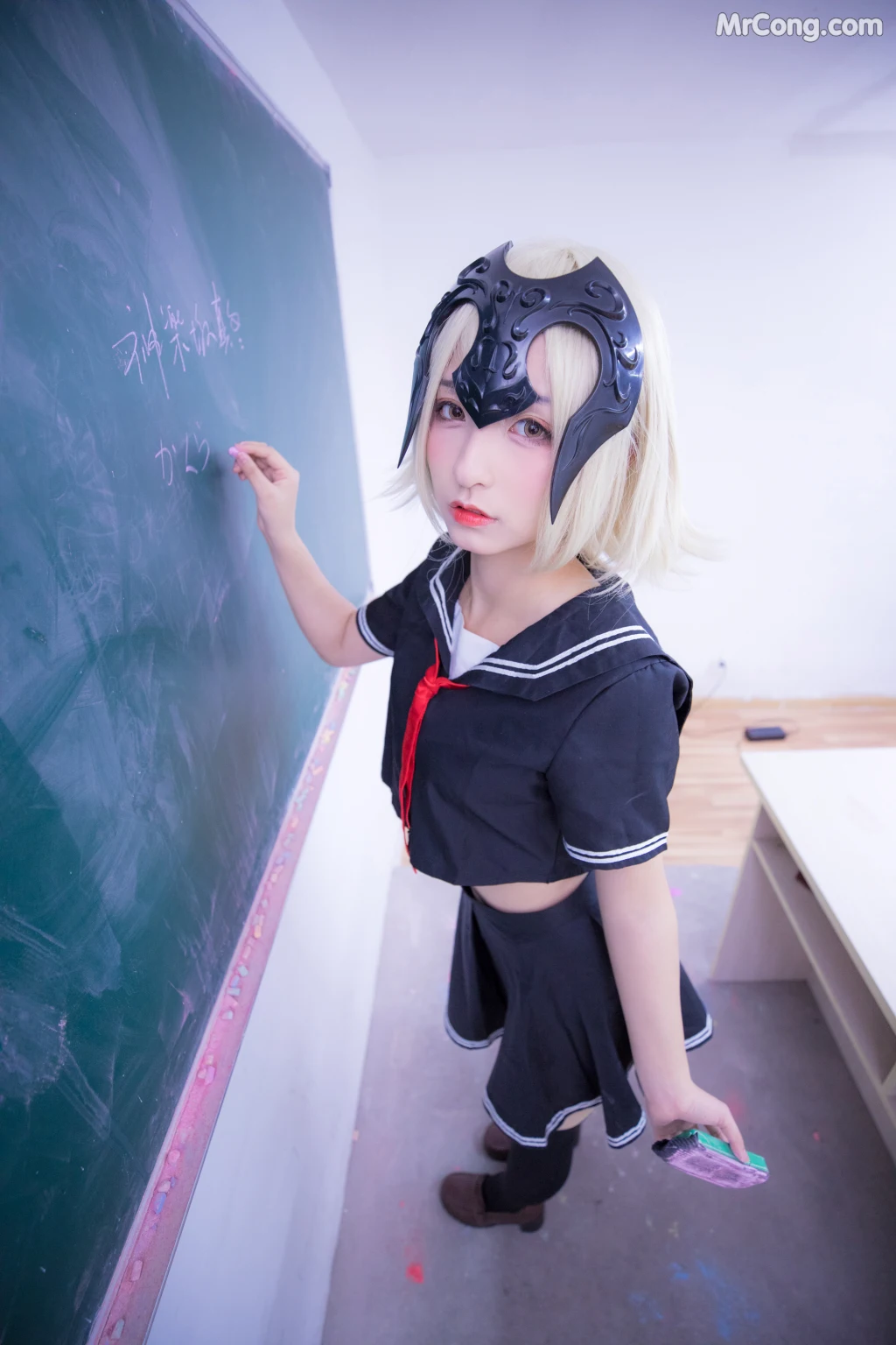 Coser@神楽坂真冬 Vol.013: 放课后领域 学园黑贞 (154 photos) – Page 5