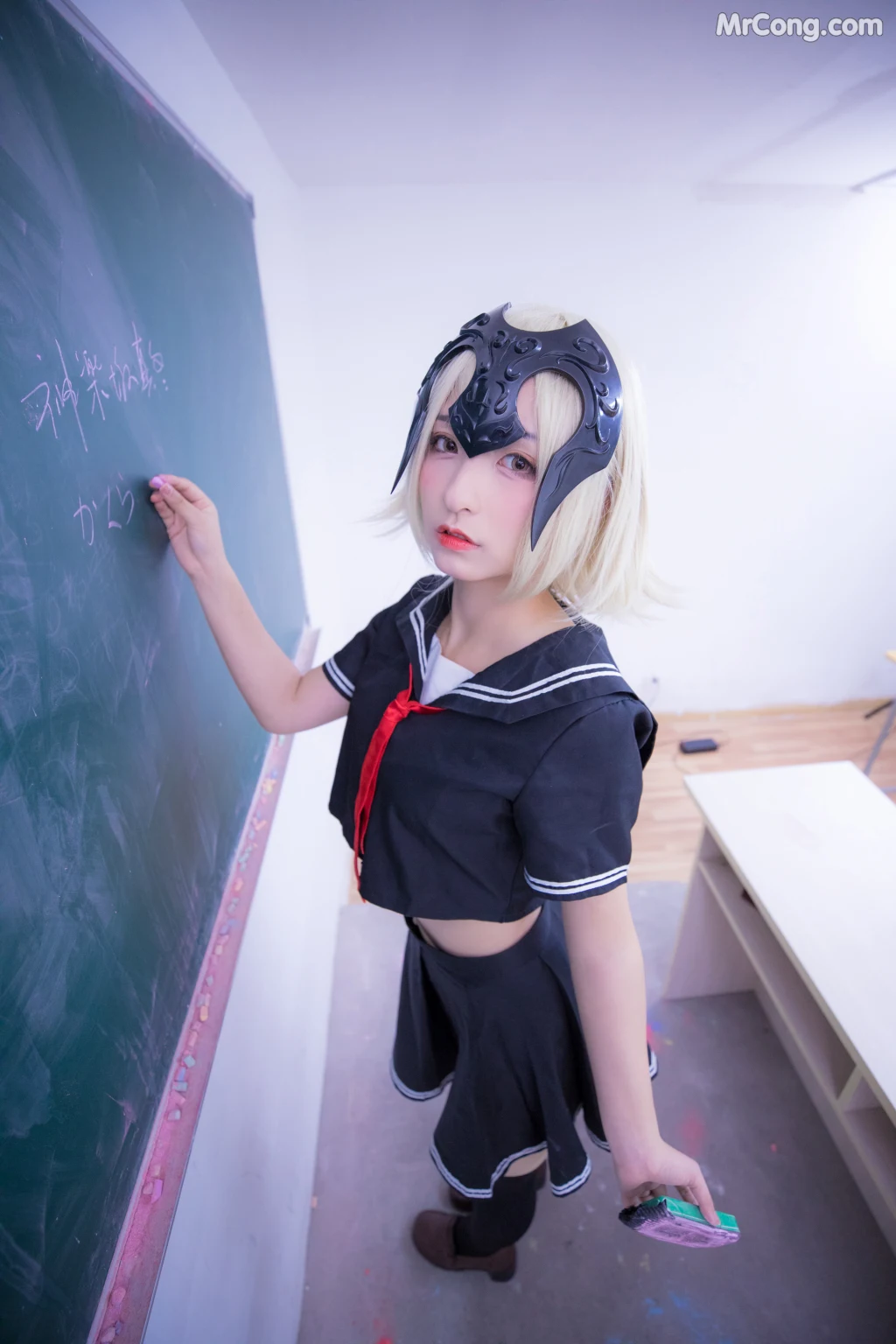 Coser@神楽坂真冬 Vol.013: 放课后领域 学园黑贞 (154 photos) – Page 5