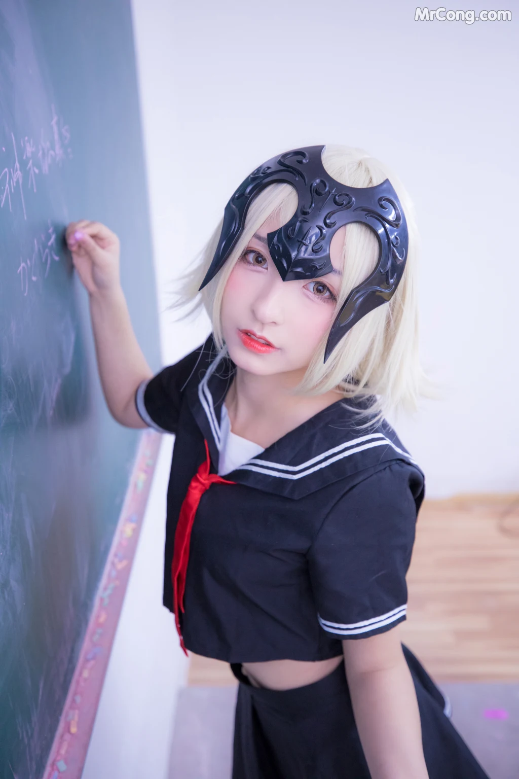 Coser@神楽坂真冬 Vol.013: 放课后领域 学园黑贞 (154 photos) – Page 5