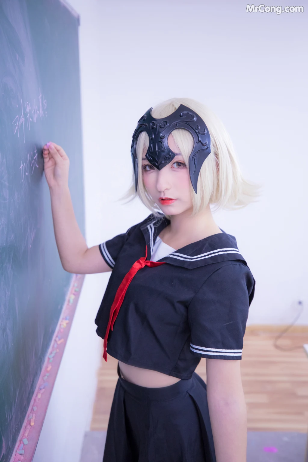 Coser@神楽坂真冬 Vol.013: 放课后领域 学园黑贞 (154 photos) – Page 5