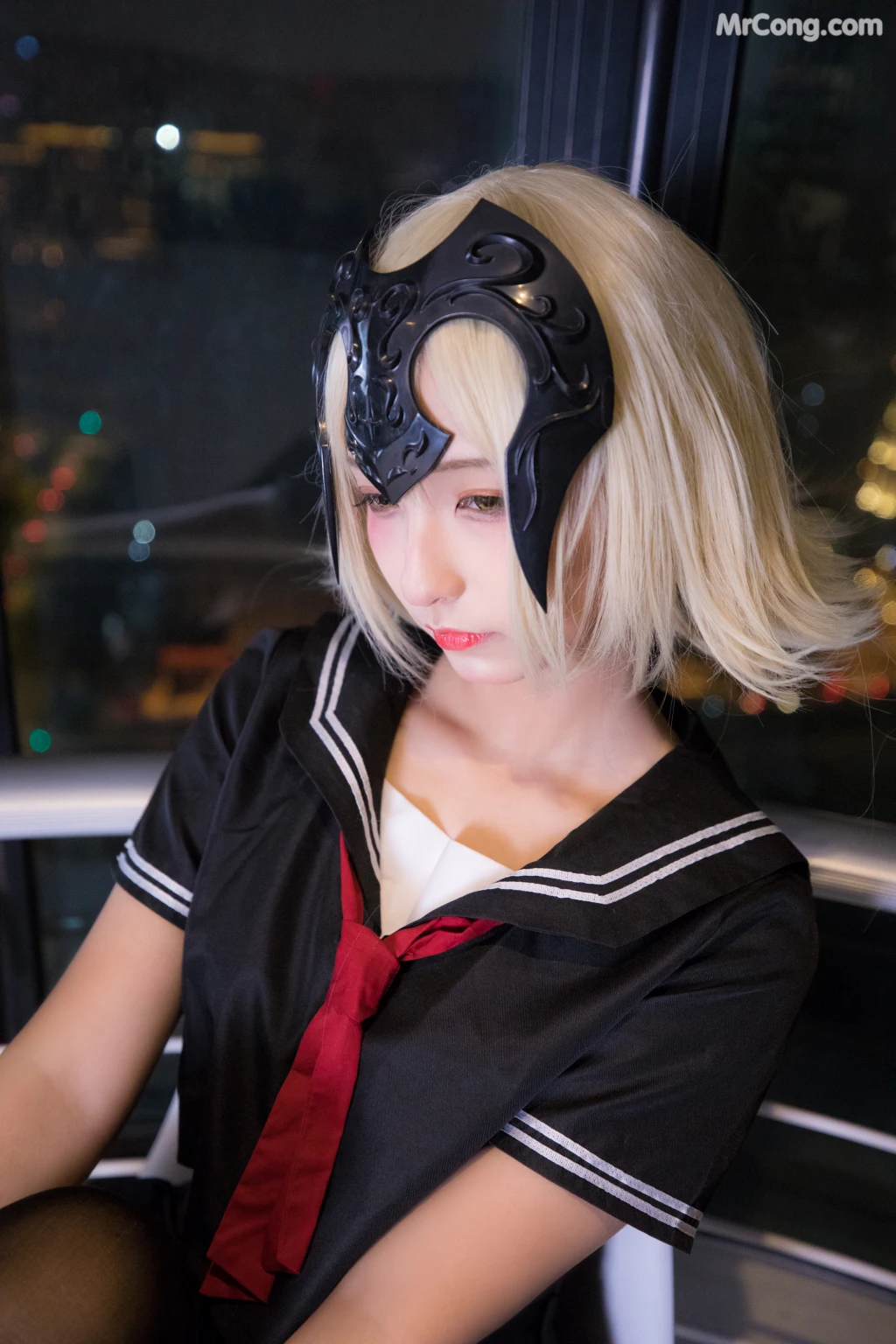 Coser@神楽坂真冬 Vol.013: 放课后领域 学园黑贞 (154 photos) – Page 8