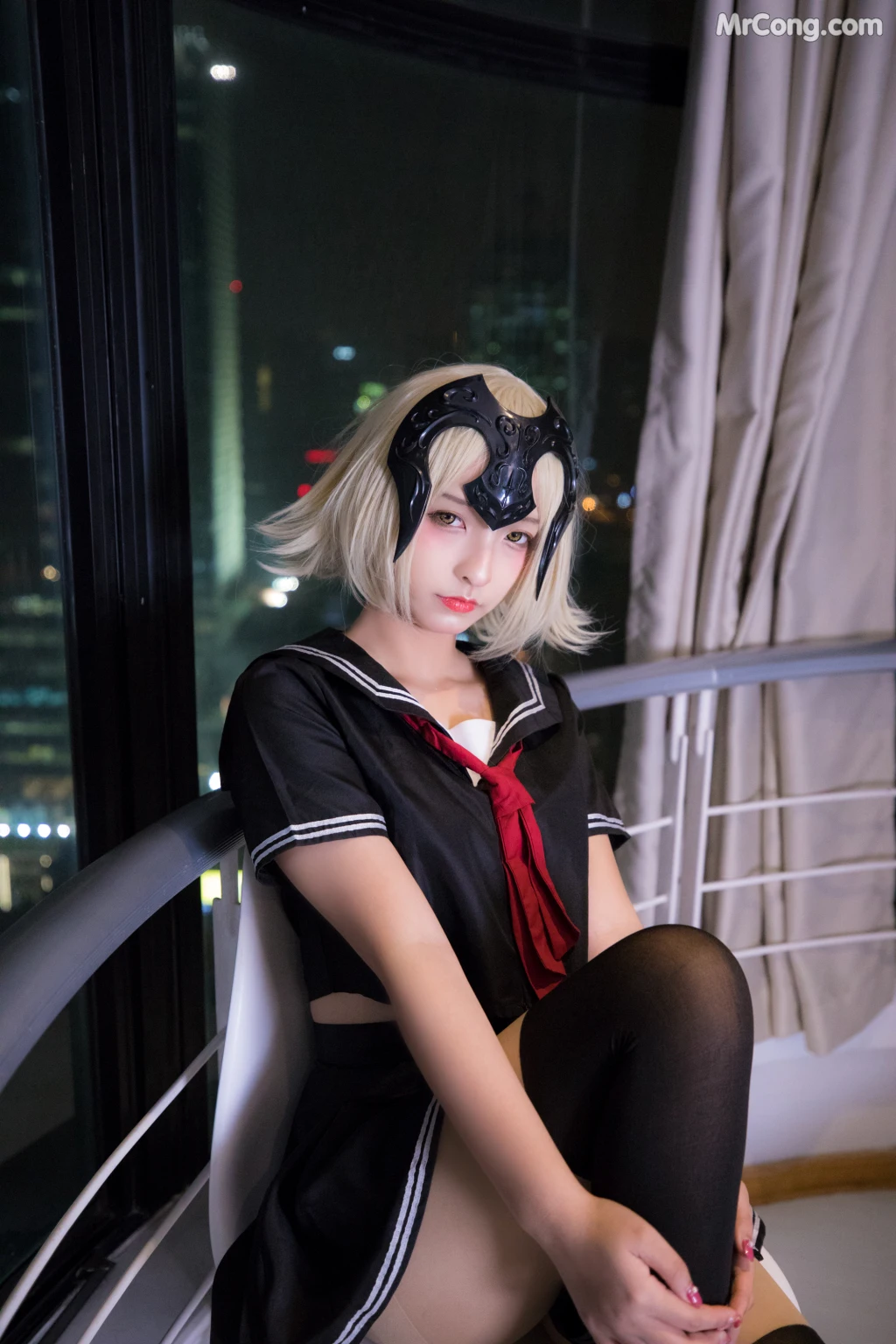 Coser@神楽坂真冬 Vol.013: 放课后领域 学园黑贞 (154 photos) – Page 8