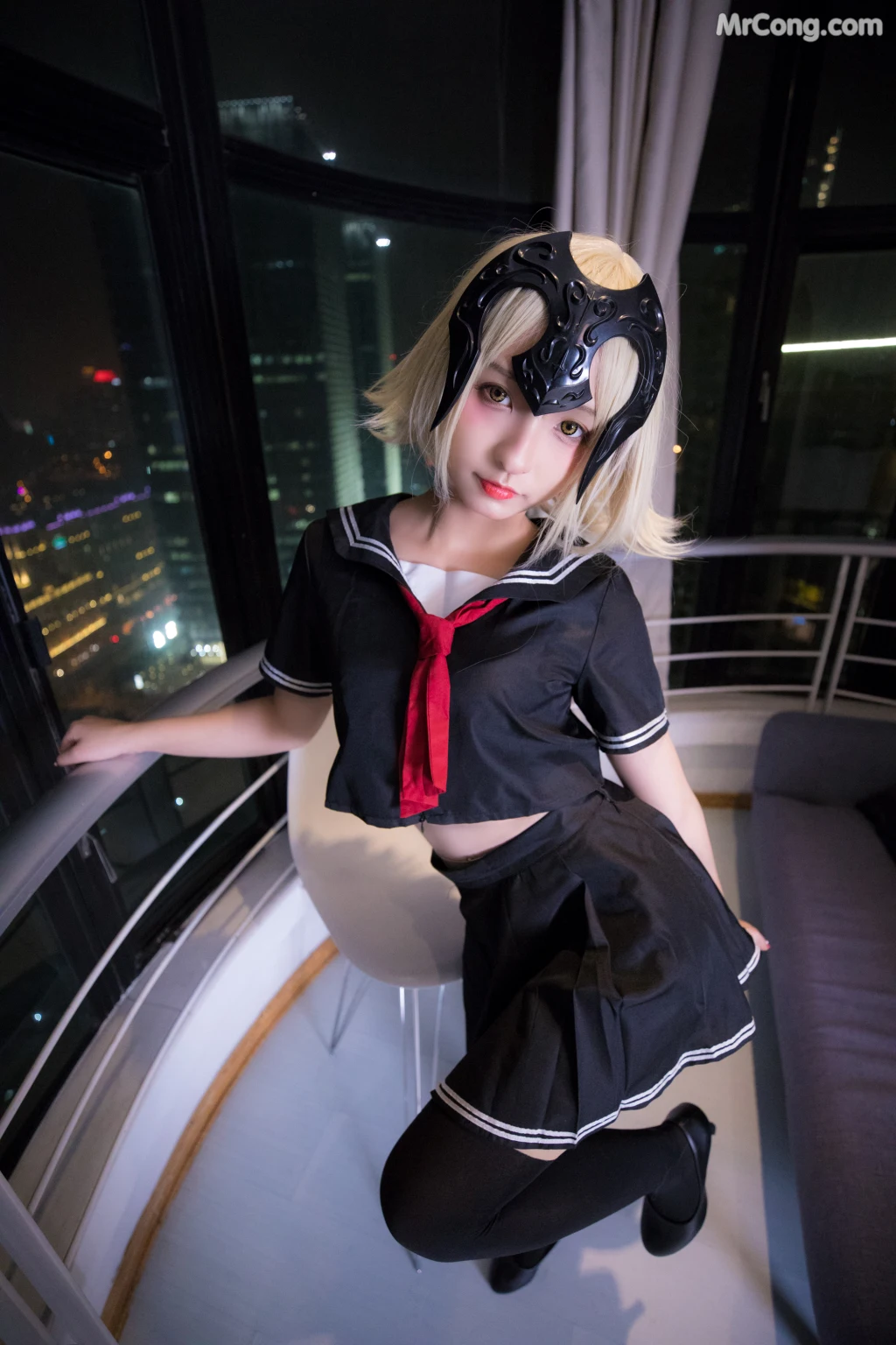 Coser@神楽坂真冬 Vol.013: 放课后领域 学园黑贞 (154 photos) – Page 8