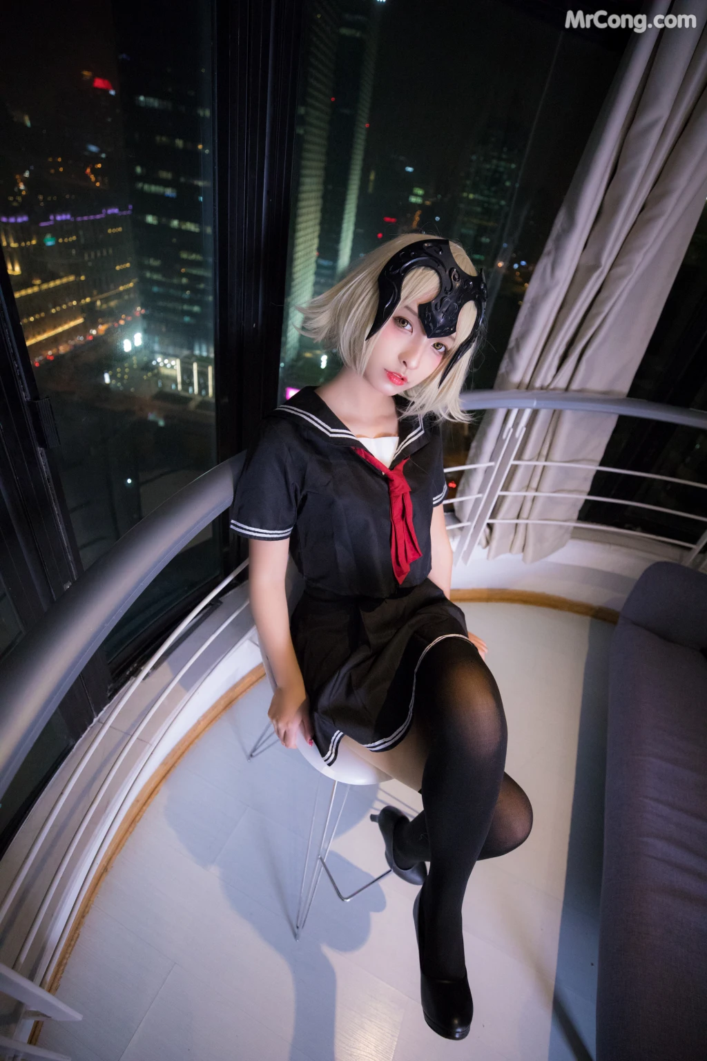 Coser@神楽坂真冬 Vol.013: 放课后领域 学园黑贞 (154 photos) – Page 8