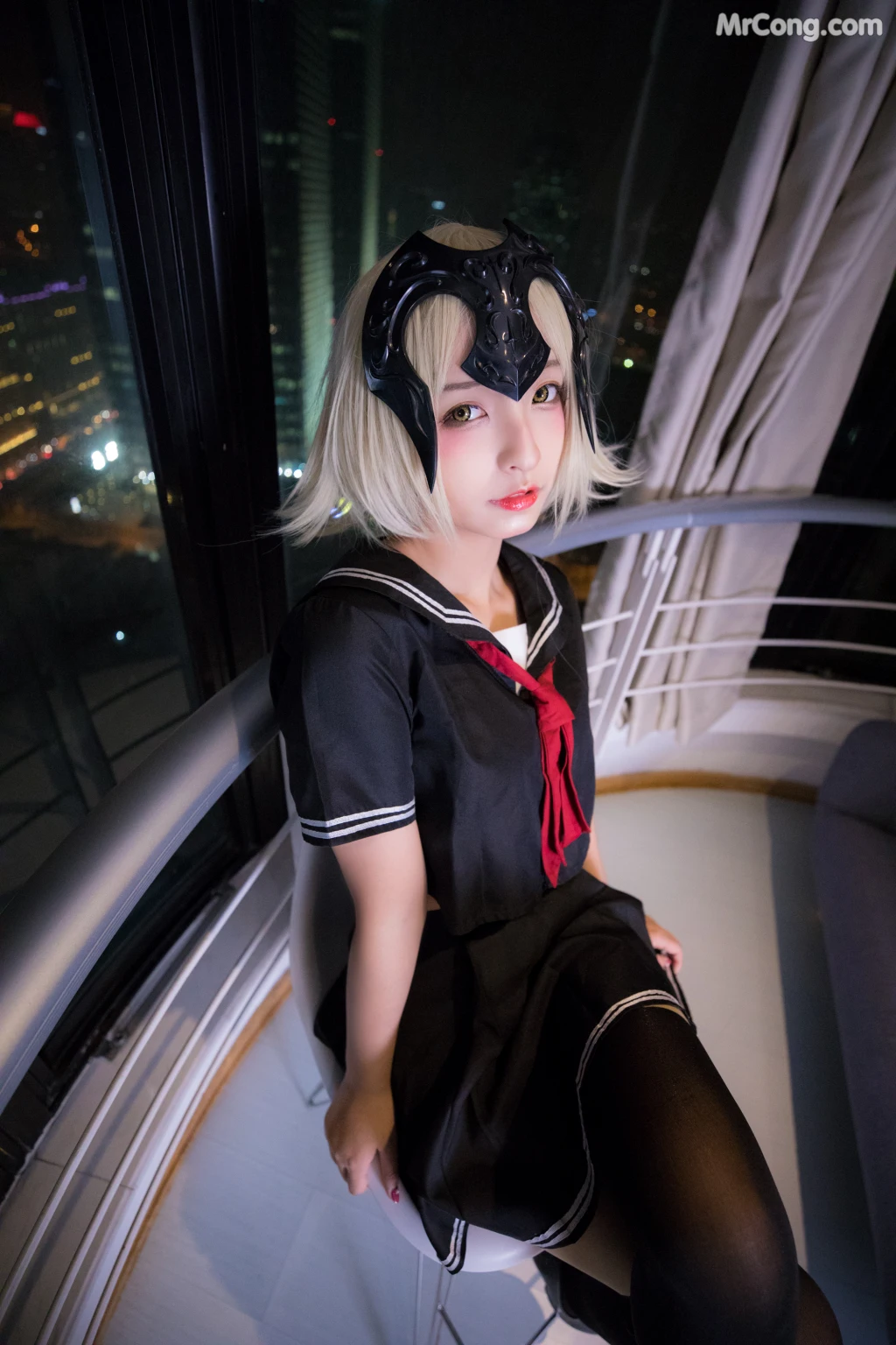 Coser@神楽坂真冬 Vol.013: 放课后领域 学园黑贞 (154 photos) – Page 8