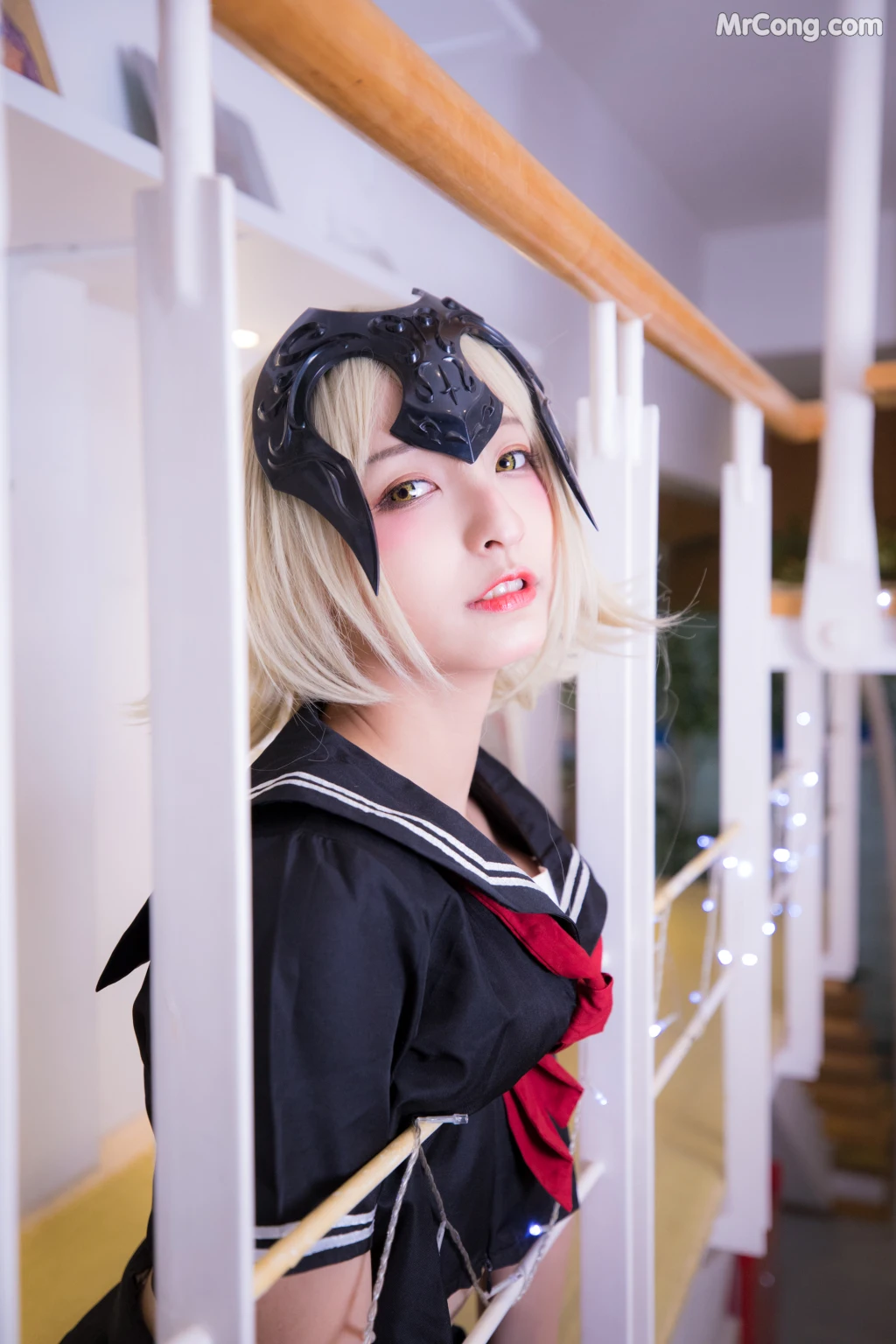 Coser@神楽坂真冬 Vol.013: 放课后领域 学园黑贞 (154 photos) – Page 12