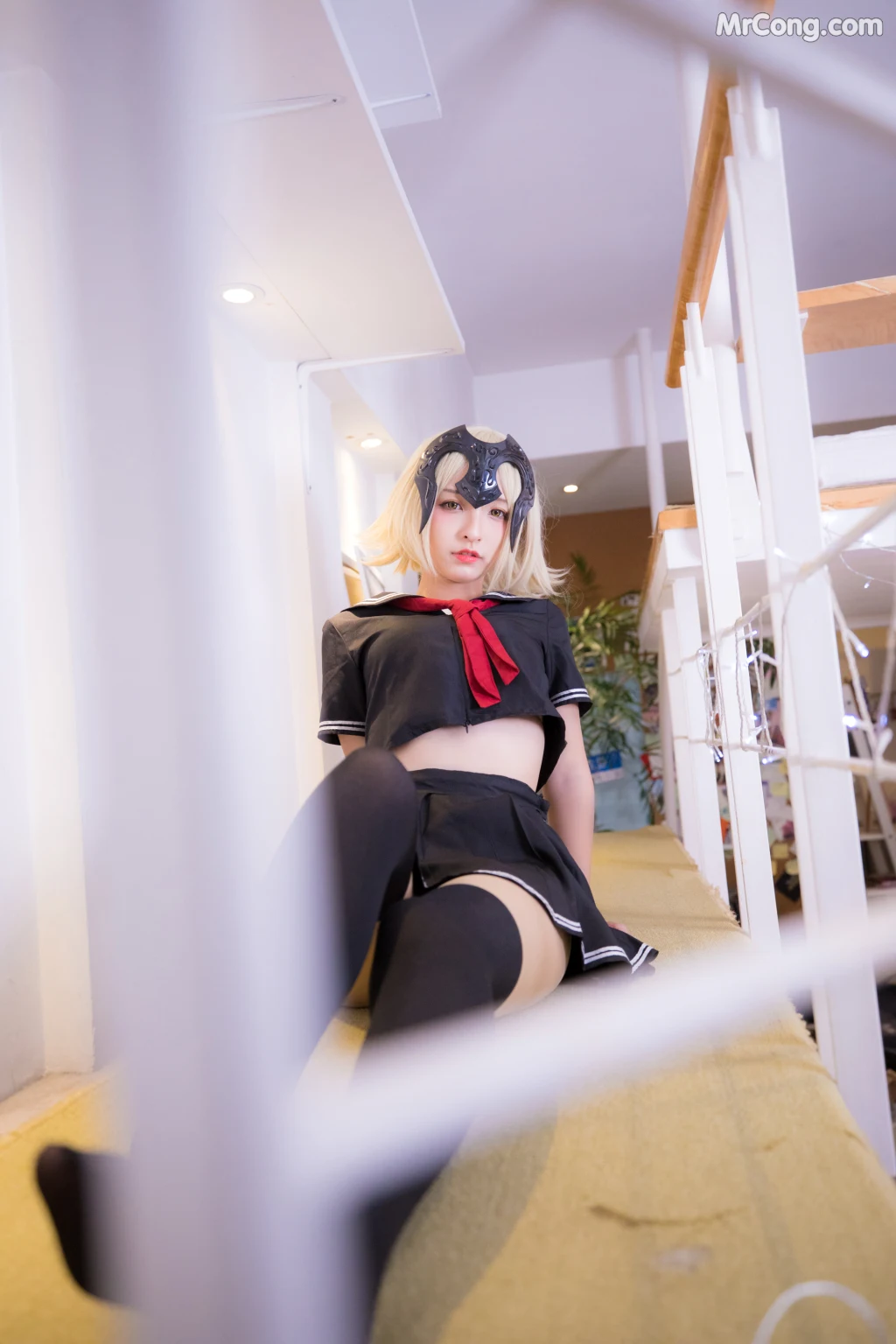 Coser@神楽坂真冬 Vol.013: 放课后领域 学园黑贞 (154 photos) – Page 12
