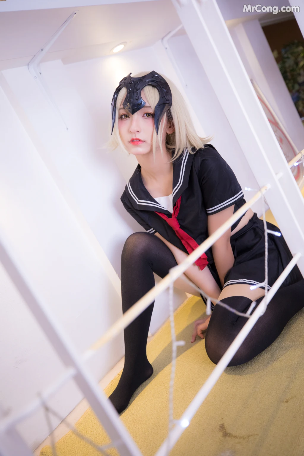 Coser@神楽坂真冬 Vol.013: 放课后领域 学园黑贞 (154 photos) – Page 12