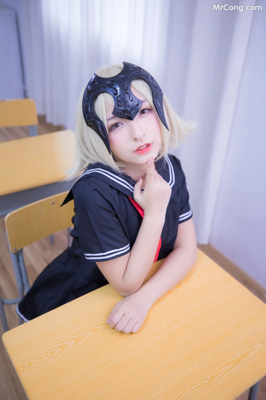 Coser@神楽坂真冬 Vol.013: 放课后领域 学园黑贞 (154 photos) – Page 14