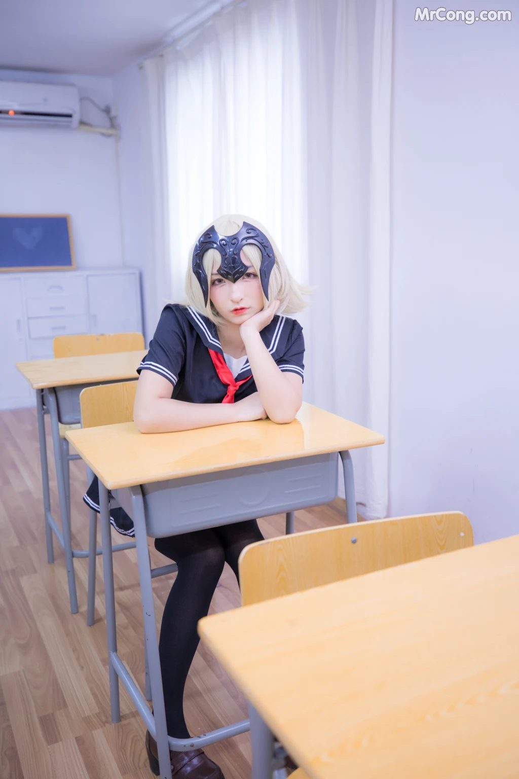Coser@神楽坂真冬 Vol.013: 放课后领域 学园黑贞 (154 photos) – Page 14