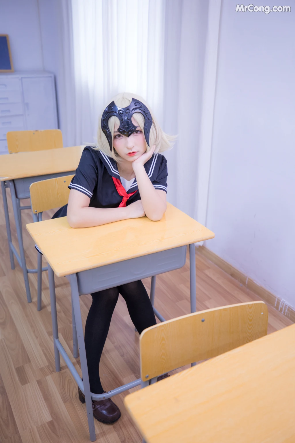 Coser@神楽坂真冬 Vol.013: 放课后领域 学园黑贞 (154 photos) – Page 14
