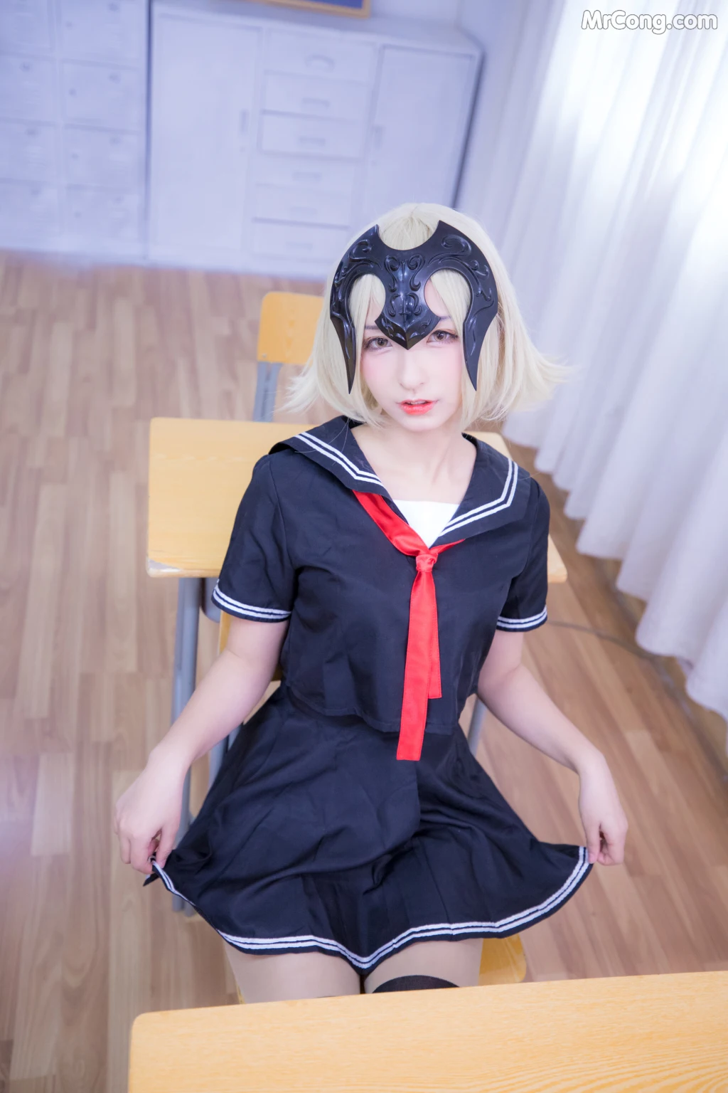 Coser@神楽坂真冬 Vol.013: 放课后领域 学园黑贞 (154 photos) – Page 15