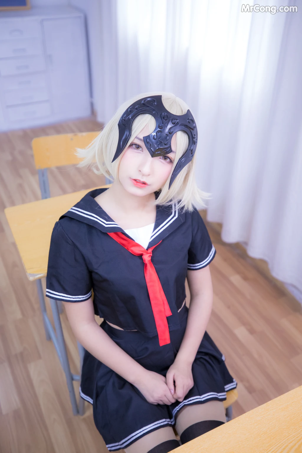 Coser@神楽坂真冬 Vol.013: 放课后领域 学园黑贞 (154 photos) – Page 15