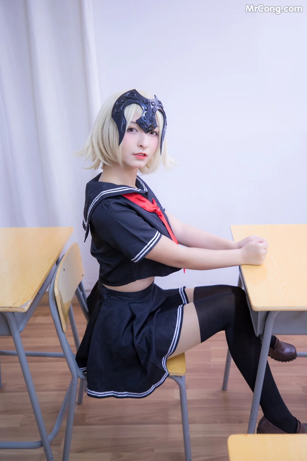 Coser@神楽坂真冬 Vol.013: 放课后领域 学园黑贞 (154 photos) – Page 15
