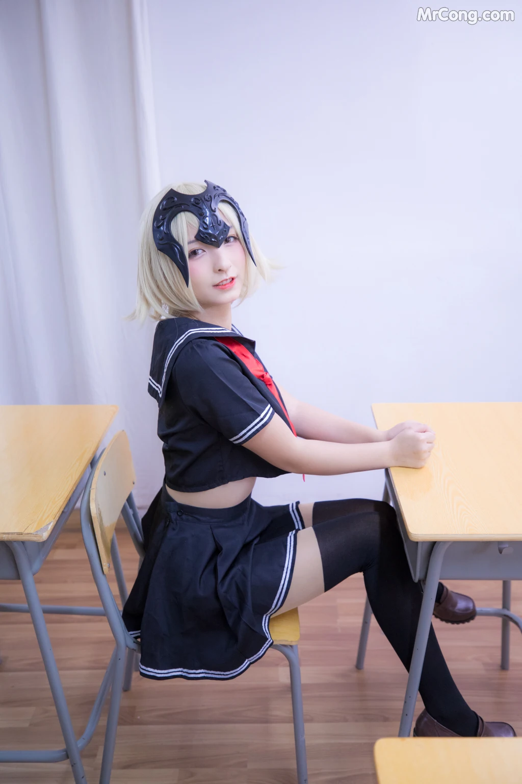 Coser@神楽坂真冬 Vol.013: 放课后领域 学园黑贞 (154 photos) – Page 15