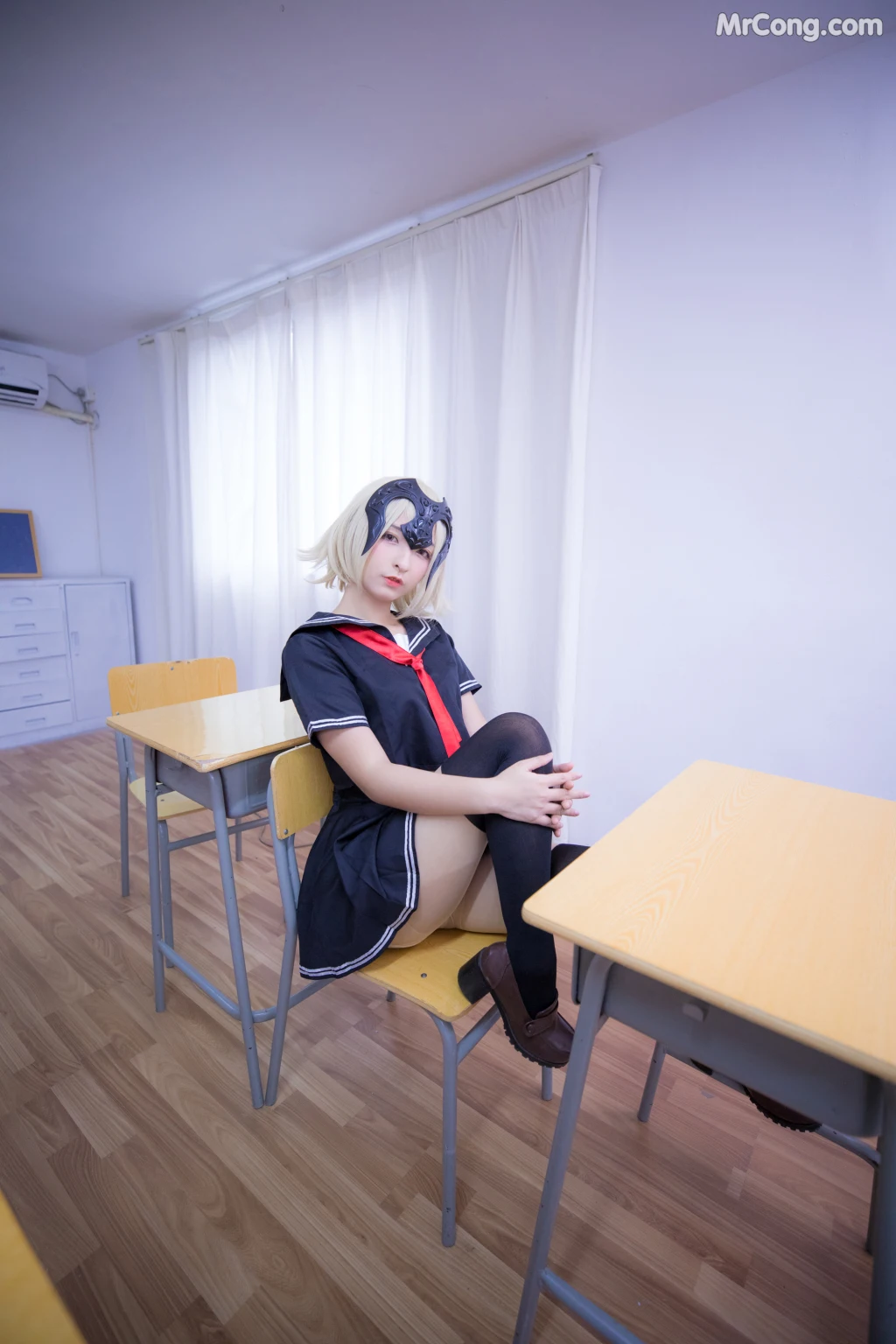 Coser@神楽坂真冬 Vol.013: 放课后领域 学园黑贞 (154 photos) – Page 16