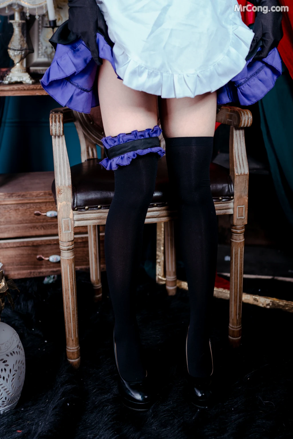 Coser@蠢沫沫 (chunmomo) Vol.045: 玛修女仆 (22 photos)