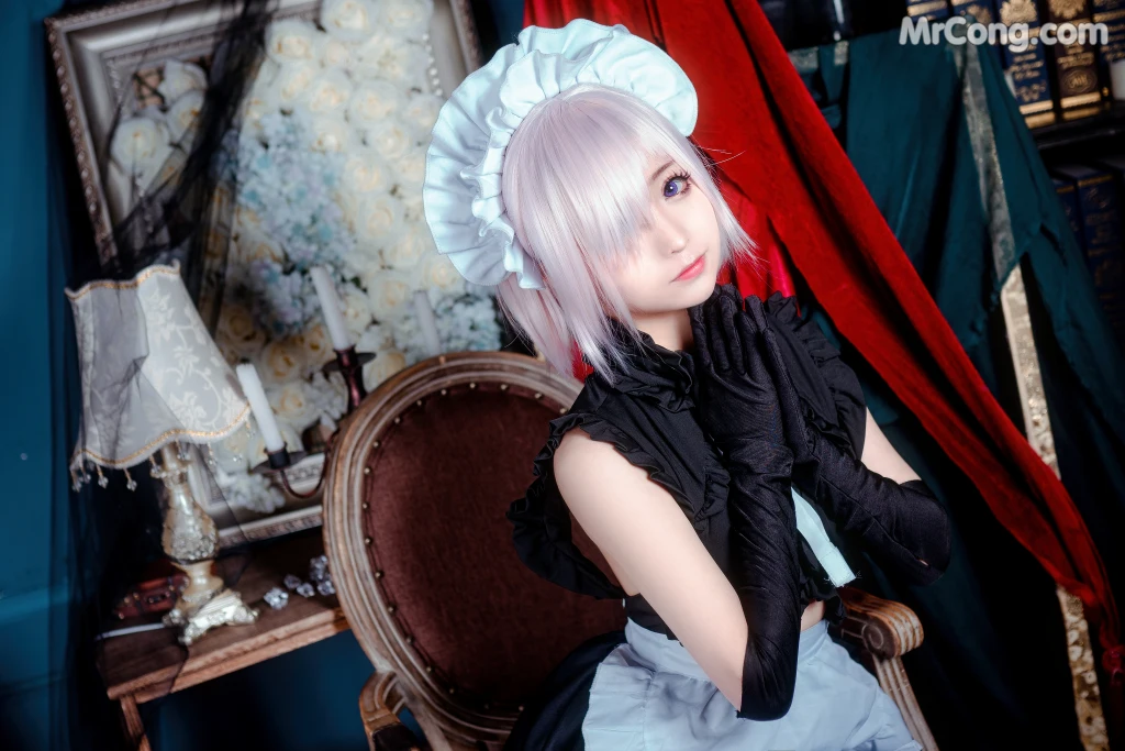 Coser@蠢沫沫 (chunmomo) Vol.045: 玛修女仆 (22 photos)