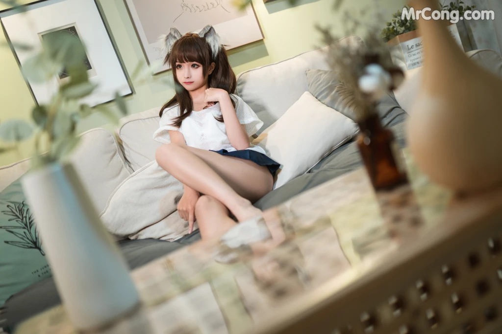 Coser@蠢沫沫 (chunmomo) Vol.047: 短裙猫耳 (40 photos) – Page 4