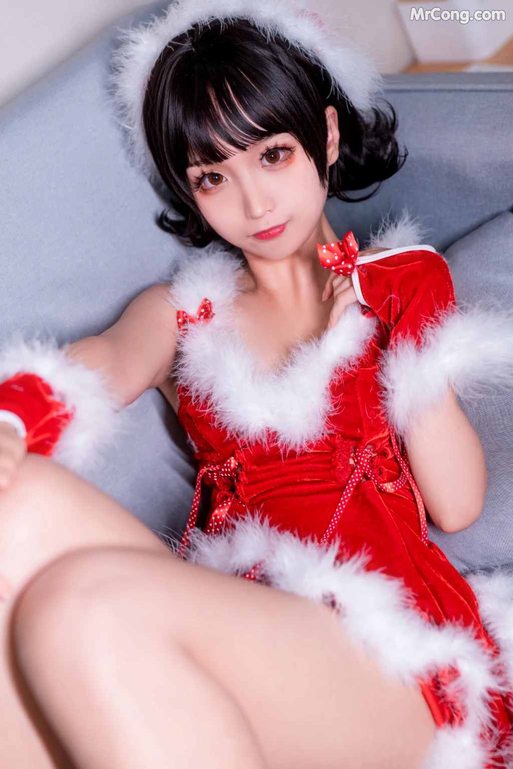 Coser@蠢沫沫 (chunmomo) Vol.050: 圣诞萝莉 (41 photos)