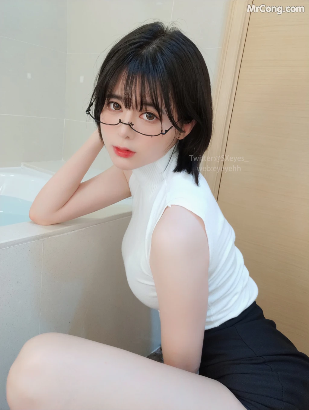 Coser@眼酱大魔王w Vol.091: 风吕に入る (26 photos + 1 video) – Page 2