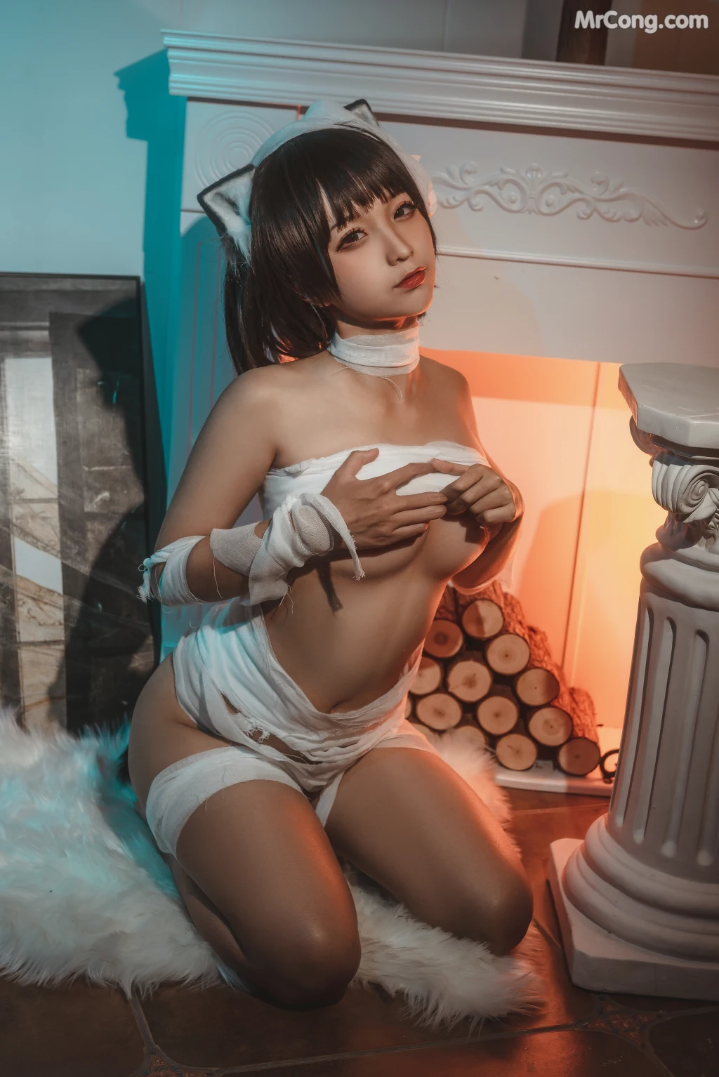 Coser@蠢沫沫 (chunmomo) Vol.056: 绷带猫 (40 photos) – Page 2