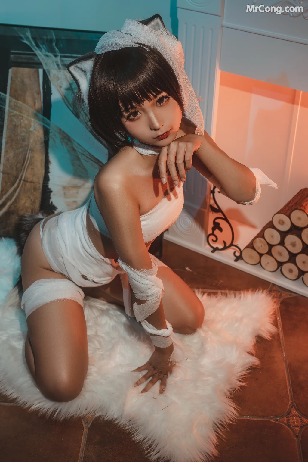 Coser@蠢沫沫 (chunmomo) Vol.056: 绷带猫 (40 photos) – Page 3